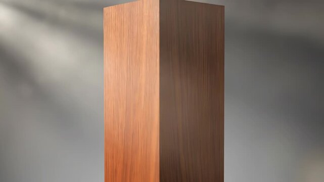 Close-up view of wood grain texture in two different colors.