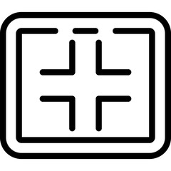 Obraz premium Compress Icon