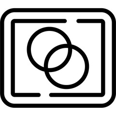 Circles overlap Icon