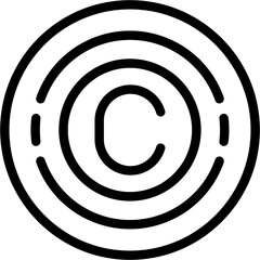 Circle c Icon