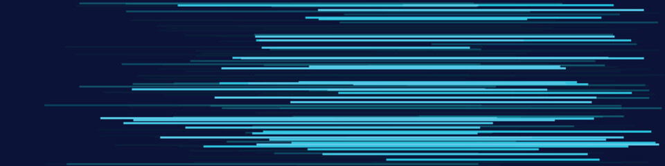 A dynamic abstract background featuring horizontal blue lines on a dark surface, conveying a futuristic tech vibe.