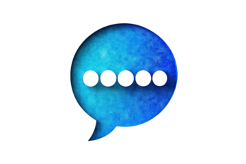 Incoming voice call icon top view for smartphone apps isolated on transparent background