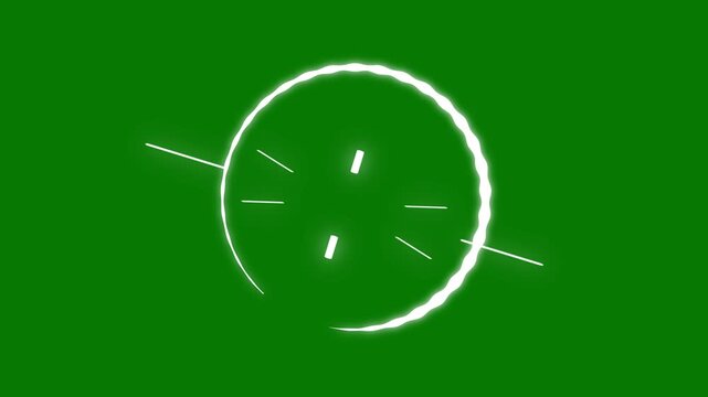 Geometric firework circle burst, glowing ring explosion with animated line sparks, modern vector motion graphics, celebration visual for events, green background, 4k