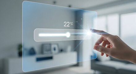 Smart home automation control panel interface