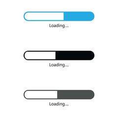 Fototapeta premium Symbol of loading icon design .Vector illustration Eps 10 .