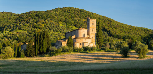 Abtei Sant’ Antimo, Toskana, Italien