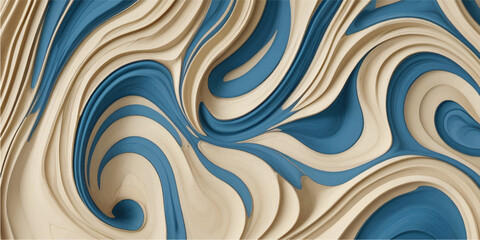 Fototapeta premium Arctic blue color wooden background