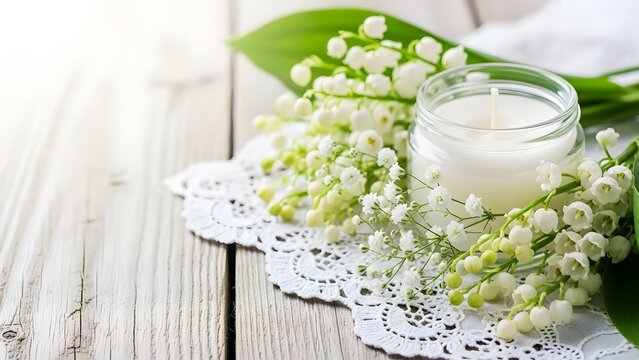 St brigid's day traditions and celebrations with lily of the valley flowers and irish heritage