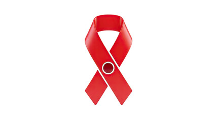 Red AIDS Awareness Ribbon