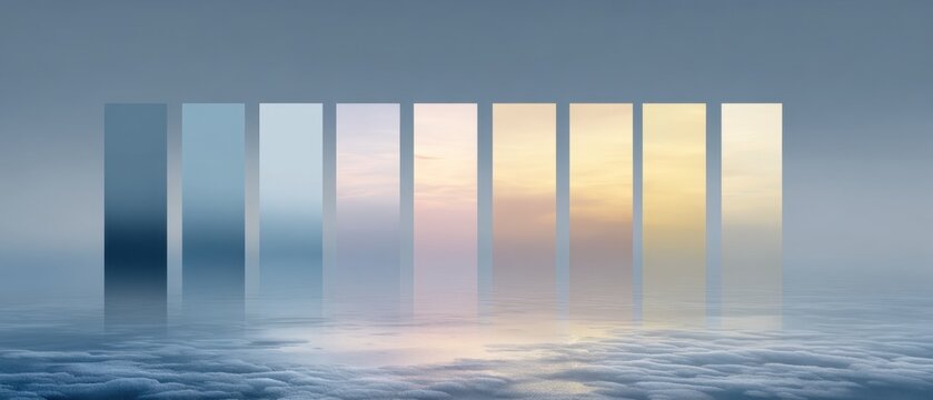 Japanese Minimalism Study of Color Palette for Tritanopia Vision