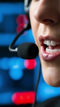 Voice Communication Headset Use in Professional Settings for Customer Service and Support Roles