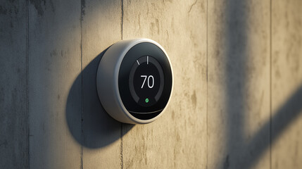 Male golfer holding club, calm studio pose, white background