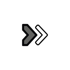 Obraz premium Directional Arrows Indicating Movement and Navigation