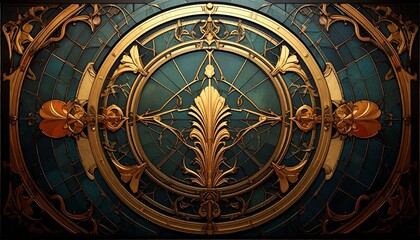 Fototapeta premium old church window