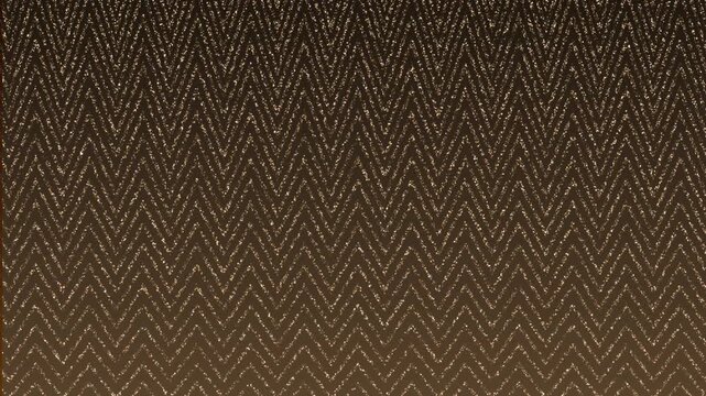 Golden geometric background of shiny angular lines rising up.