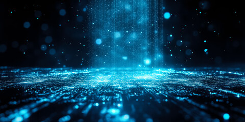 Abstract Blue Technology Energy Background 11