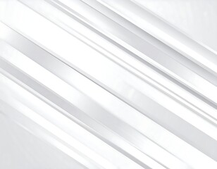 Obraz premium Diagonal, light-reflecting, multi-layered stripes create a modern, minimalist design with a gradient of subtle shades