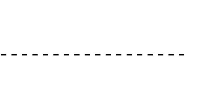 Animated Dashed Line Path with Moving Dotted Trail 