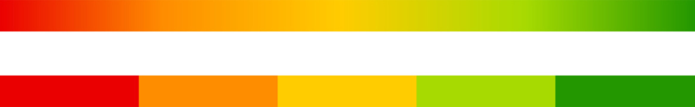 Gradient color bars