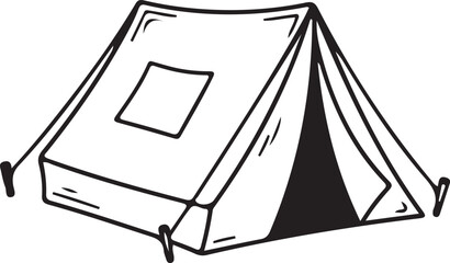 camping tent vector illustration wigwam, design, teepee, © Rimi