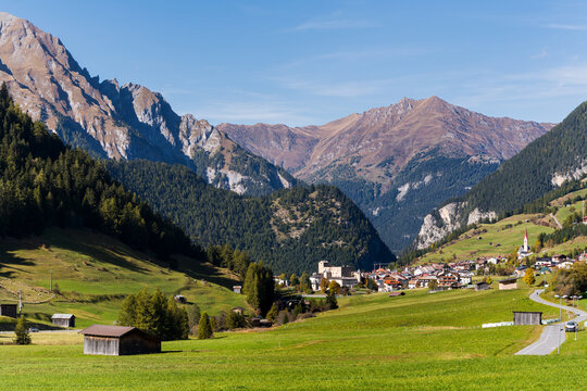 Schloss Naudersberg, Nauders, Reschenpass, Tirol, &Ouml;sterreich