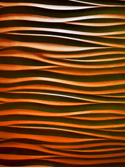 Abstract relief volume red, orange textured abstract background. Close-up.