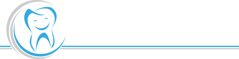 Obraz premium Zahn mit Gesicht, Zahnarzt und Zahnmedizin Hintergrund