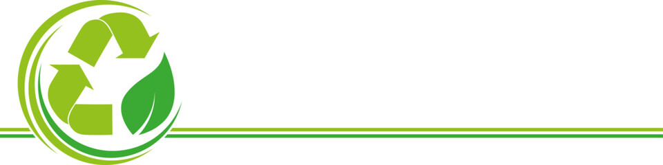 Recycling Pfeile, Blatt, Recycling und Umwelt Hintergrund	
