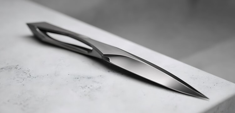 decent black color knife background with perfect stone binding on the background abstract new art design for the black knife wallpaper 
