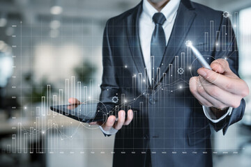 Analyzing finance data.