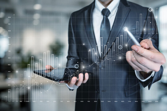 Analyzing finance data. - Powered by Adobe