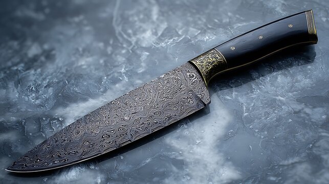 decent black color knife background with perfect stone binding on the background abstract new art design for the black knife wallpaper 