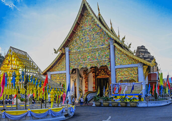 Wat Chedi Luang Tempel in Chiang Mai