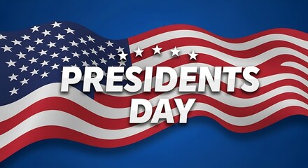 Celebrating presidents day with patriotic pride