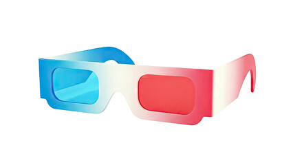 3D Glasses with Red and Blue Lenses