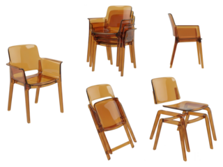 Stackable Acrylic Chairs: Transparent Seating for Modern Interiors