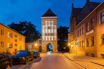 Gröpertor, Gröperstraße, Wittstock/Dosse, Brandenburg, Deutschland © Rainer Mirau