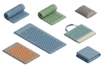 Acupressure Mat Set - Relaxation and Wellness