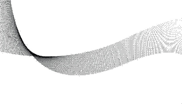 Vintage Digital Dither Texture with Pixel Noise