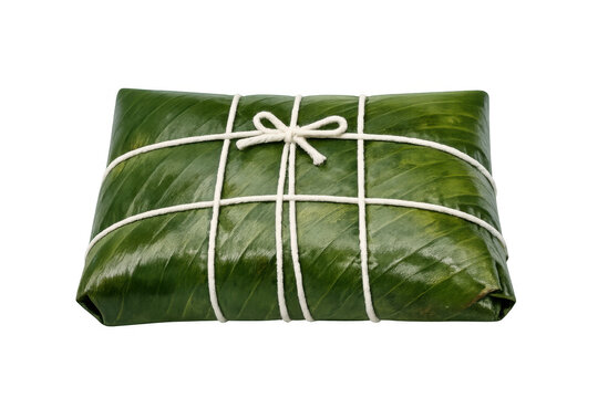 Hallaca, traditional venezuelan christmas food, wrapped tamale or dumpling in banana leaf, a festive south american dish