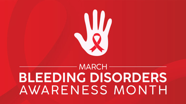 Vector illustration about Bleeding Disorders awareness month observed each year during March .