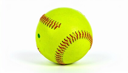 baseball ball isolated on white