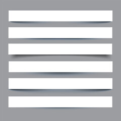 White horizontal rectangles on gray background