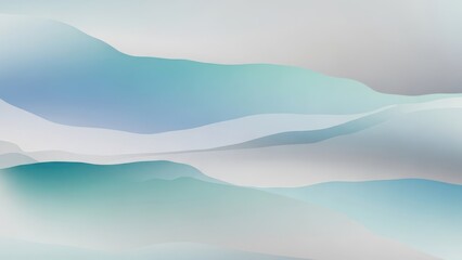 abstract background featuring flowing waves of blue white and gray colors blending seamlessly together