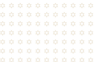 A repeating pattern of small outlined stars arranged in uniform rows on a light gray or white background with minimal, geometric design.