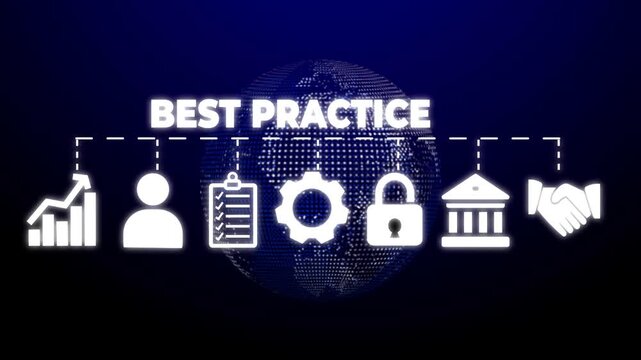 Best practice banner web icon vector illustration concept with icon of competence, development, knowledge, potential,