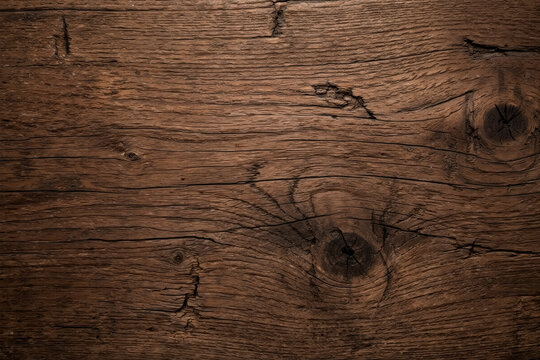 Wooden Background. Natural Fibers, Knots, Rings, Pores. Distressed Wood Texture