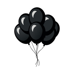 balloons tied together