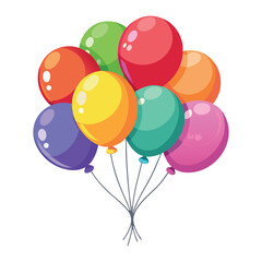 balloons tied together