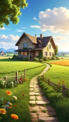 Idyllic Country Home - A Peaceful Retreat in Natures Embrace.